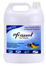 Pfroziel Tap & Shower cleaner Spray (5L) cleaning expert for Shower, tap, Faucet, sink, tubs I Removes Soap Scum/Lime scale/hard water stains