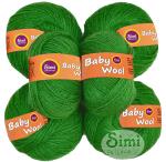 Simi Enterprise Parrot Acrylic Wool, Baby Wool 4 Ply Wool Ball , -Wcart-Ij (Pack Of 10)