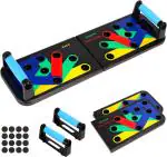 Fitness Mantra 15 in 1 Push-up Board for Men & Women |Pushup bar|Gym equipment|Push Up Stand|Chest workout equipment|