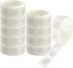 Festiko 1000 Pcs Glue Point Clear Balloon Glue Removable Adhesive Dots (10 Rolls)