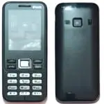 ManRaj Samsung Full Mobile Body housing Panel for Samsung C3322 Duos | Samsung Metro Duos Full Panel (Black)
