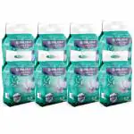 Smilepad Adult Diapers Tape Style L Size| Unisex | 40-60 inch Waist | Pack of 8 (80 diapers)