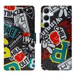 A D Enterprises Chill Black Flip Cover for SAMSUNG A55 5G | Magnetic Case | Shock Absorbent | Flip Cover SAMSUNG A55 5G