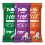 Pollie Surface & Floor Cleaner | Disinfectant Floor Cleaner Refill Pack | Kills 99.9% Germs | 3 refill Sachets (Lavender, Orange, Tea Tree) | 1 Sachet makes 500mL Floor Disinfectant Liquid