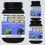 Zemaica Healthcare Addiction Gone , Nasha chore ki dawa , Somkeing , Flavor Banana ,Pack of 3 Plant-Based Protein
