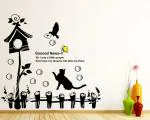 Lanstick Vinyl Multicolor Good Quote Sticker Self Adhesive Wall Sticker 36 inch