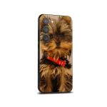 GADGETSWRAP Printed Vinyl Skin Sticker for Samsung Galaxy S23 - Yorkshire Terrier Cute Puppy