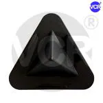 VCR Pyramid Mobile Stand - Pack of 01 - Portable Mobile Stand, Three-Sided Pyramid Shape Mobile Stand for Desk - Black Color