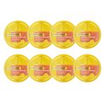 Khadi Organique Sandal Turmeric Loofah Soap | Natural Herbal Handmade Bathing Soap | Khadi Soap | Pack Of 8