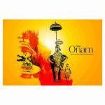 SAF kerela Traditional Festival Onam Wall Poster For Home decoration ONAM-09