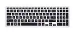 Saco Black Keyboard Skin For DELL INSPIRON 15-3000(CKS3DE26BC-57)