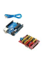 Robotbanao Multicolor CNC Shield V3 DRV8825 A4988 Expansion Board Combo RBB_00529