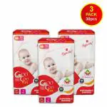 Coo Coo Newborn Baby Diaper-Pack of 3 (30 count)