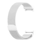 JOBINKA (Chain Watch 4 Strap Silver) Stainless Steel Magnetic Smart Watch Strap Compatible with Samsung Galaxy Watch 4 / Watch 5 , 44mm, 40mm / Watch 5 Pro , 45mm/ Watch 4 Classic 42mm , 46mm Watch Strap (Silver)