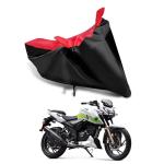 KEDIT New TVS Apache RTR 200 Fi E100 Universal Motorcycle Bike/Scooty Two Wheeler Safety Full Body Cover TVS Apache RTR 200 Fi E100 Red Black Colour KK-488