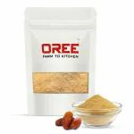 OREE Dry Dates Powder | Kharik | Khajoor Natural Sweetener Food for Kinds ( 50 gram )