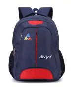 Divjot Polyester PU Navy Blue Stylish Regular Bagpack