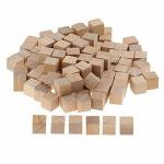 PRAVI ENTERPRISE Enterprise Wooden Blocks, Square Cubes for Art & Craft DIY/Furniture/Decoration/Gaming etc. (0.5X0.5X0.5 INCH) (250)