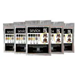 Sevich Hair Building Fiber Refill Bag (Black),Powder Based fibers,Natural Hair Thickening Fibre for Thin Hair Men & Women,Cover bald spot,25gm (Pack of 5)