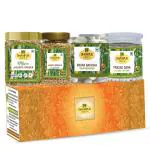 Dhampur Green Indian Sugar Batasha Batashe, Prasad Dana,Jaggery Sprinkles & Organic Jaggery Powder Jar Combo for Puja Worship Sweet Mithaai,No added Chemical Color Preservatives,900g