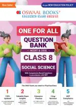 Oswaal One For All Question Bank NCERT & CBSE, Class-8 Social Science (For 2023 Exam)