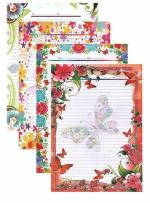 ECLET A4 One Side Ruled Designer Sheets (Pack of 100)