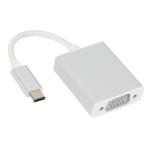 Microware VGA, USB Type C, HDMI Adapter for Projectors, PC, Monitors