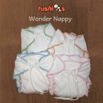 Tushions Wonder Organic Cotton Nappy 4 pcs (9-12 M)