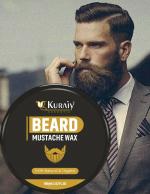 KURAIY NEW Beard Softener Professional Styling For Gloss Finish, Healthy Beard Growth Hair Wax (100 g)