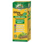 Zandu Giloy Tulsi+ 3 Herbs Health Juice 1 ltr