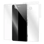 Mudshi Full Body 360 Degree Screen Protector for Sony Xperia M2 (Mobile) (Pack of 1 Pair of Front and Back Screen Protector)