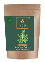 Satva Herbals Organic Moringa Powder from Pure Moringa Leaves for Skin & Hair Health