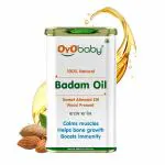 Oyo Baby Badam Rogan Sweet Almond Oil for for Strong Bones and Healthy Body - 200 ml