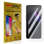 FCS PET Glossy Screen Protector for Oppo Reno 8 Pro Plus| Self Healing Flexible Glossy Unbreakable Soft Hydrogel Film Anti-Scratch Glossy Screen Guard | Front Glossy