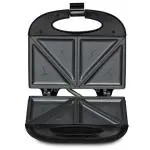 Agaro 33185 Elegant, 800W 4 Slice Sandwich Maker, Black