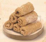 RAMSEWAK SAHU GAJAK UDHYOG Homemade Crispy Gajak Sweet Rolls Gud Gajak | Tilkut | Gajjak | Sesame Chikki | Gazak | Gazzak | Gud Gajak | Jaggery Sesame Bar