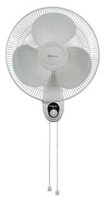 Bajaj Esteem 50W, 400mm Wall Fan with Double String, White