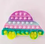 Babique Pop its Fidget Toys Silicone Stress Relief Rainbow Toys Gifts for (Car)