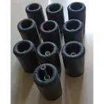 Infinite tech Rubber Door Stopper for Main Door or Door Silencer Wall Protector for Door Handle | Material Rubber,Colour -Black for Wooden Door Metal Doors Size- 3 Inch, Pack 1 Pc with Screw