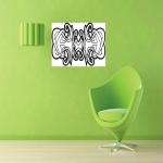 Qth LINE ART DESIGN WALL POSTERS QTH-WAPO-0982