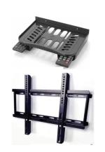 Well sons gruop Combo Heavy Duty TV Wall Mount Stand and setupbox Stand for 26 to 55