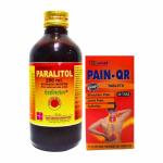 HERBSHD Paralitol Oil 200ml and pain-qr 50 tablets for al kind pain