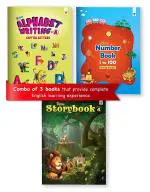 Nursery Books for Kids Learning | Reading & Writing Activities| Set of 3 Books