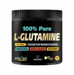 Adorreal L Glutamine Powder | Post Workout Amino Acid Supplement for Muscle Growth and Recovery | 5g(30) Servings (Unflavoured150g)