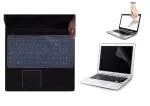 WETEK 2in 1 Combo of 14 inch Laptop Screen Guard and Key Guard Combo Set