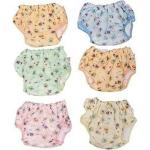 Chinmay Kids Multicolor Baby Premium Cloth Diaper Pants Washable Reusable (0 M+ ) Set of 6