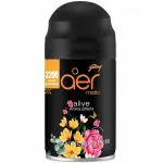 Godrej aer Matic Refill Alive Fragrance - Automatic Room Fresheners | 2200 Sprays Guaranteed (225ml)