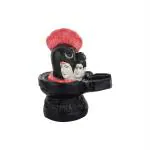 NP Black Stone Parvati Shivlingam