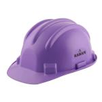 Karam Violet Polymer Safety Helmet, Pack of 3
