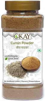 OKAY Preservative and Gluten Free Natural Roasted Cumin Powder 400 g